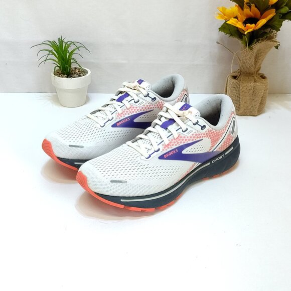 Brooks Ghost 14 Running Shoes DNA Loft Foam Neutral Gait Cushioned WMNS 10M VGC - Picture 2 of 12
